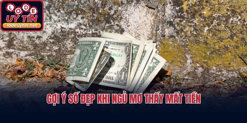 Gợi ý số đẹp khi ngủ mơ thấy mất tiền