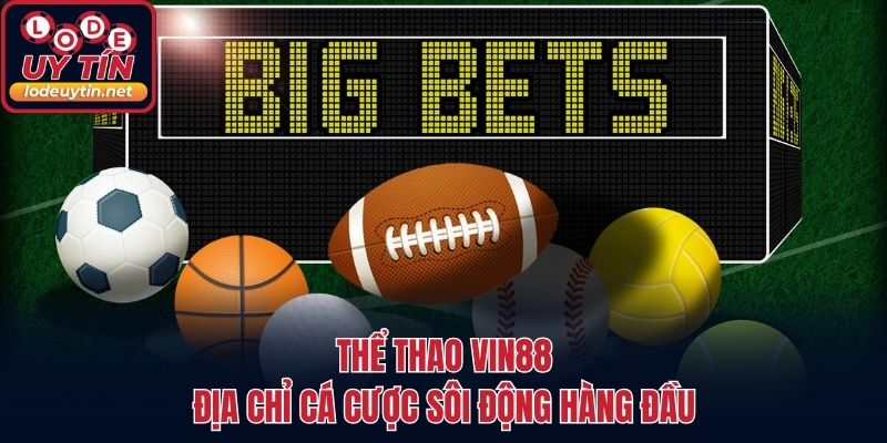 Thể thao VIN88 - Địa chỉ cá cược sôi động hàng đầu
