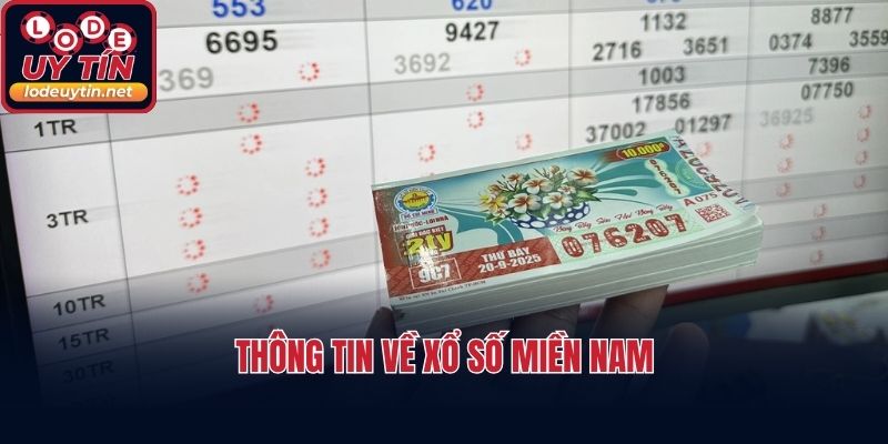 Thông tin về xổ số miền Nam